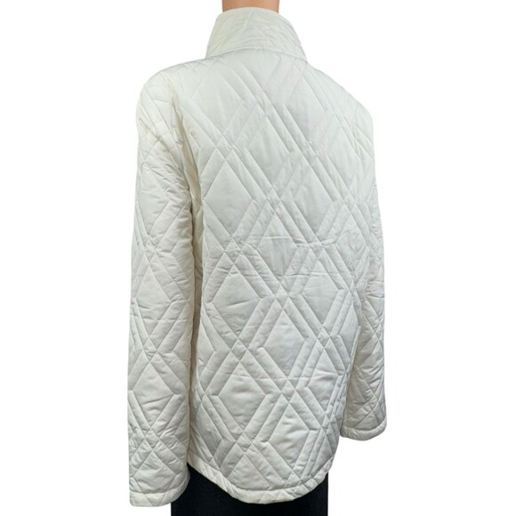 Voyager XL Quilted Jacket Cream Water-Resistant Lightweight Full Zip X-Large - Picture 5 of 10